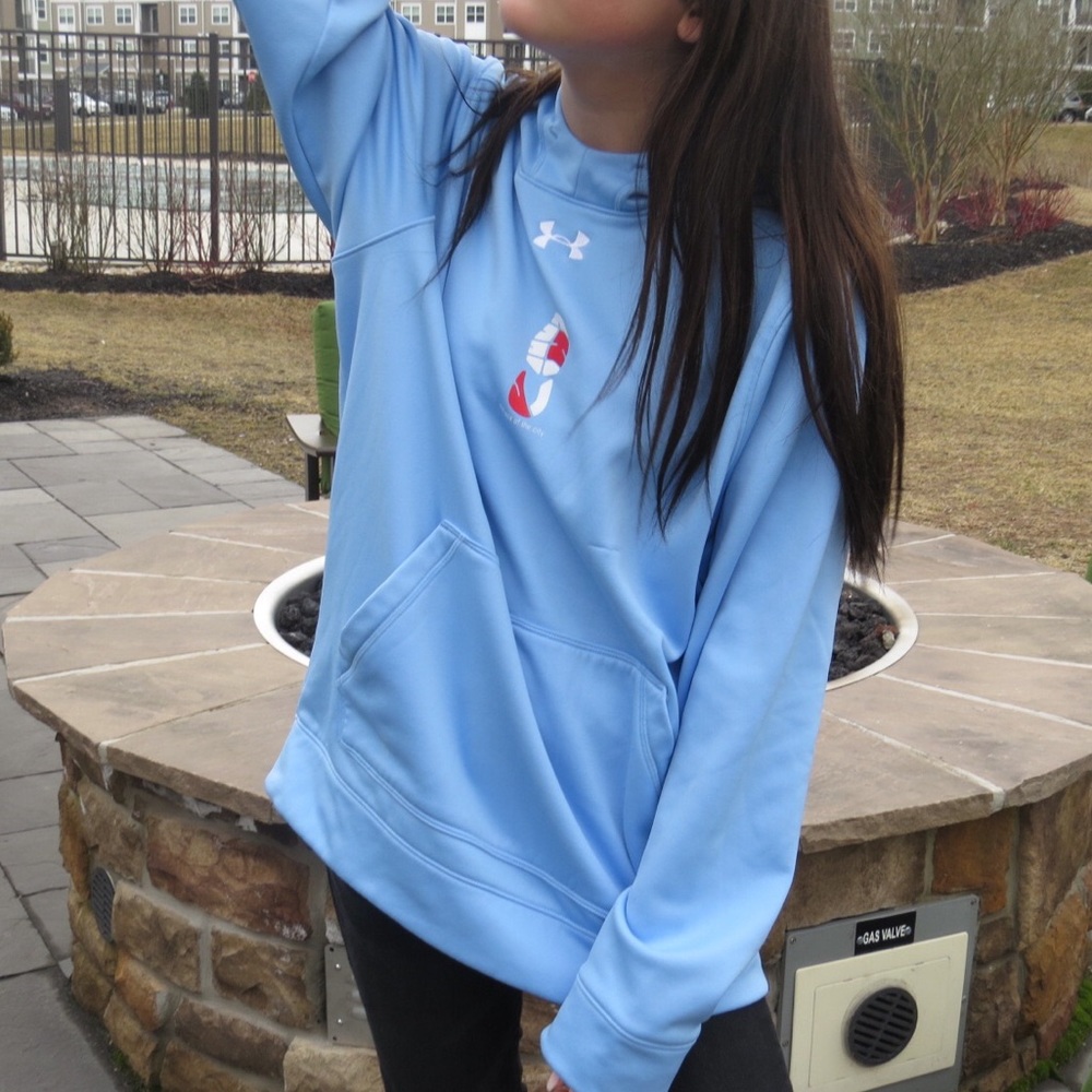 Baby Blue Charm Comity Run Hoodie